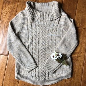 Cowl-Neck Sweater